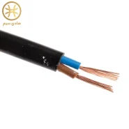 فروش کابل افشان 2 رشته 2 در 0.75 هادی سیم NYMHY - خرید مستقیم از کارخانه تولیدی + قیمت ارزان به صورت تک و عمده