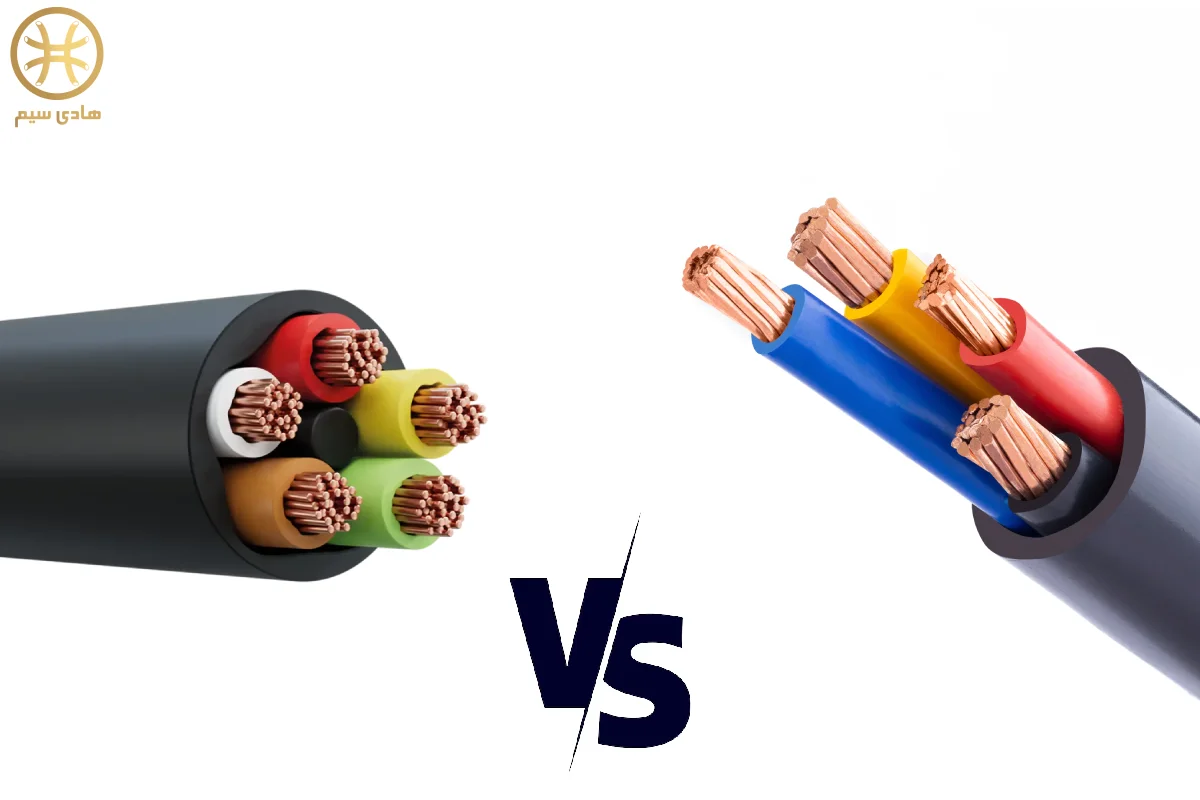 تفاوت کابل های چهار رشته و پنج رشته | بررسی تمامی فرق های بین کابل های 5 و 4 رشته | کاربرد هر کدام