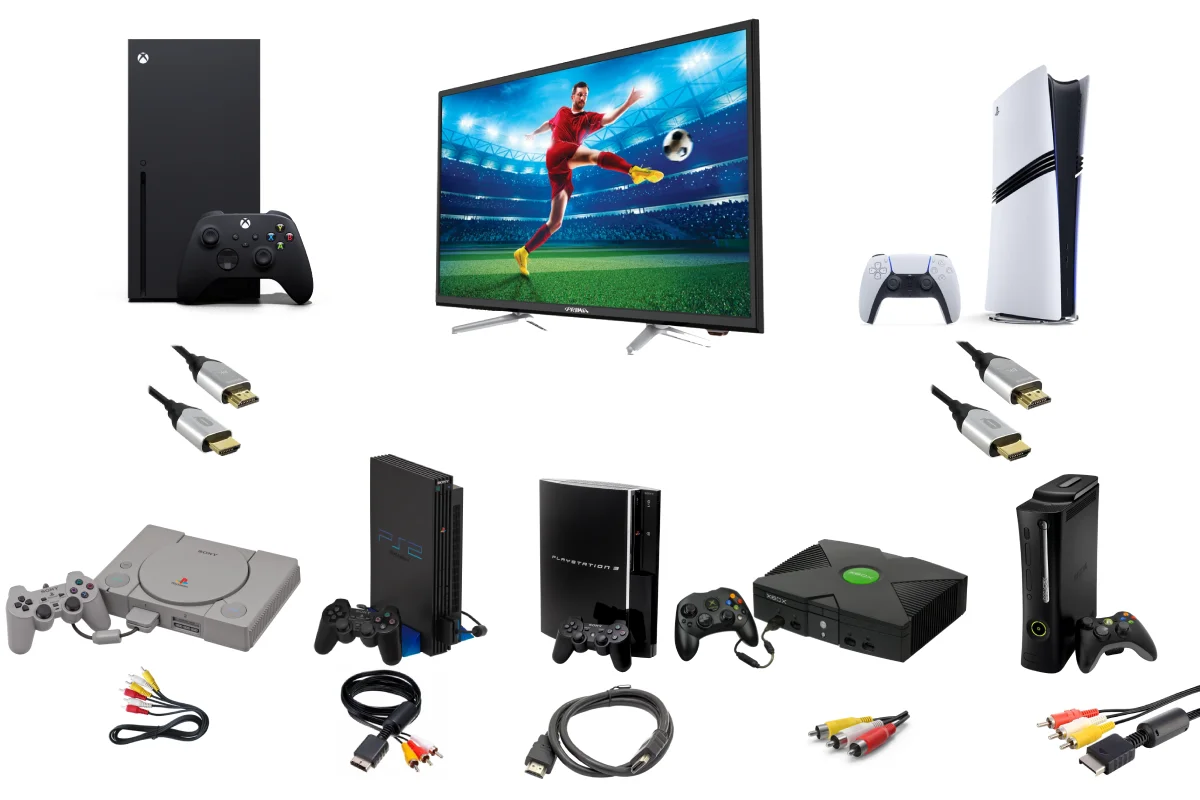 انواع کابل های انتقال تصویر کنسول های بازی | PS و XBOX